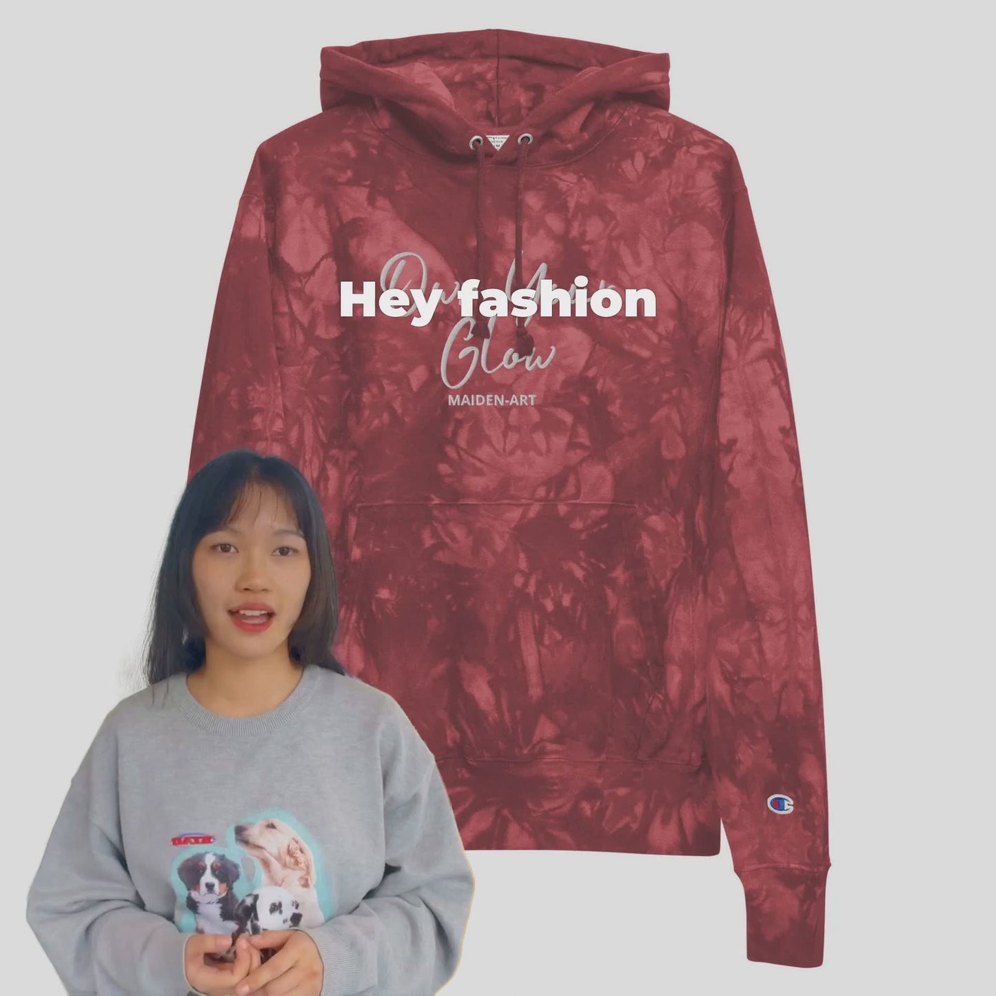 Crop Hoodie - Self Love Addicted with EMBROIDERY