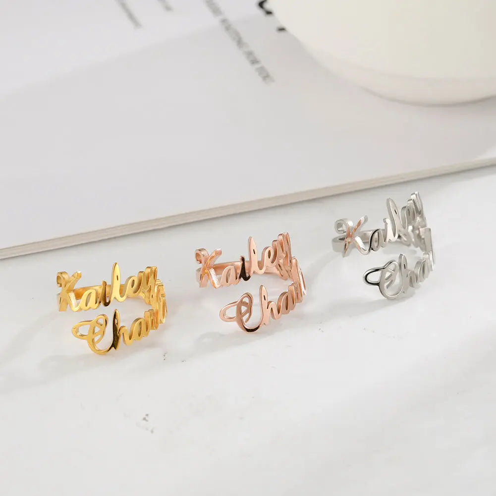 Name Ring - custom name ring