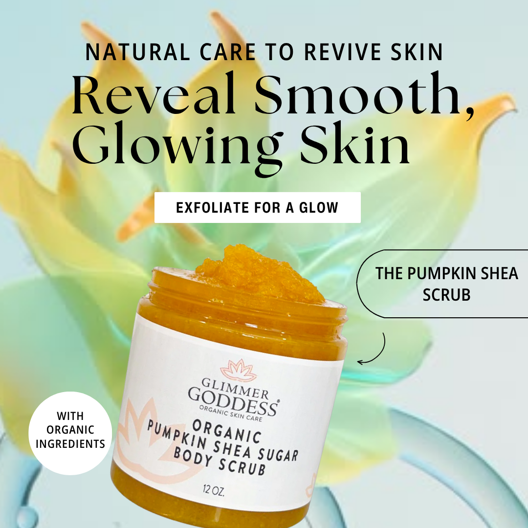 Organic Pumpkin Shea Sugar Body Scrub – Fall Scented Exfoliator