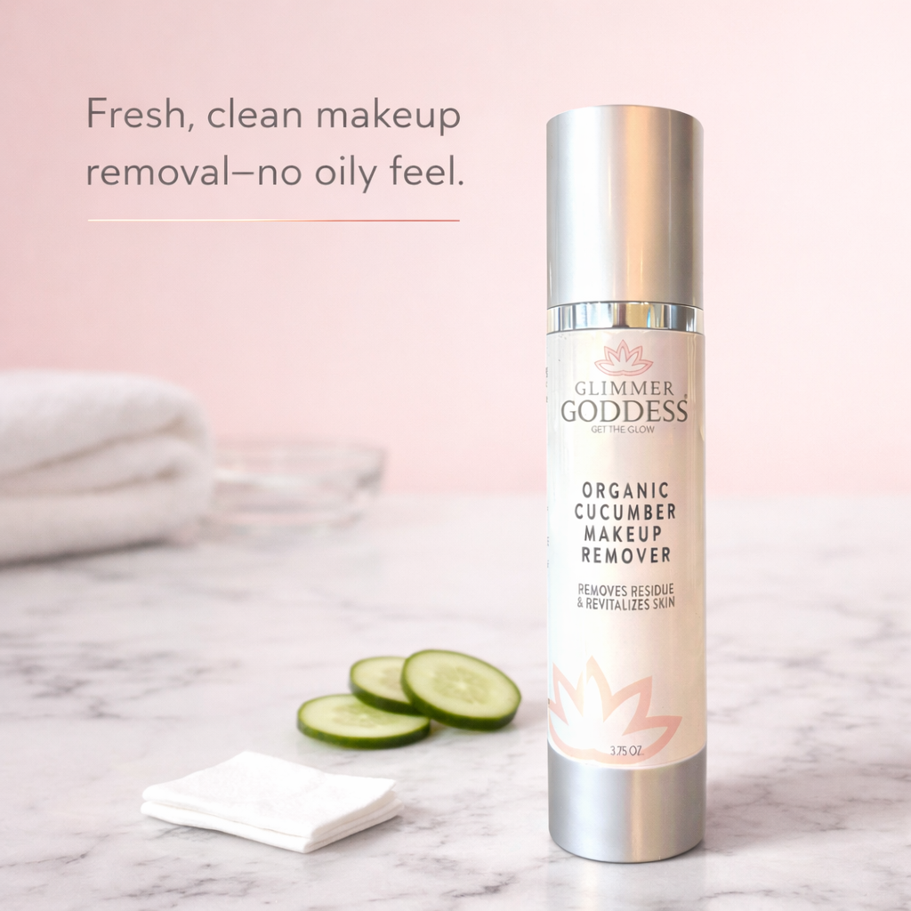 Organic Cucumber Makeup Remover – No Oily Residue