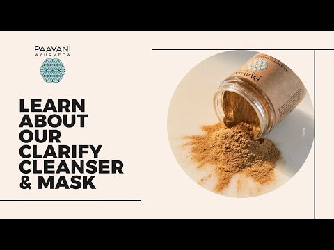 Clarify Cleanser & Mask  | Ayurvedic Cleansing Grains for Blemish-Prone Skin