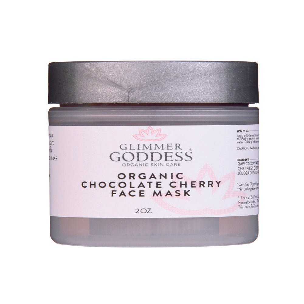 Organic Chocolate Cherry Face Mask – Antioxidant Anti-Aging Treatment