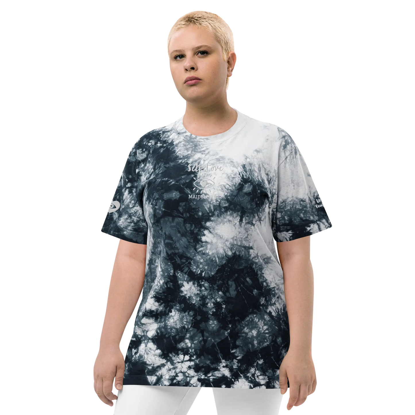 Oversized t-shirt Self Love Oversized tie-dye t-shirt