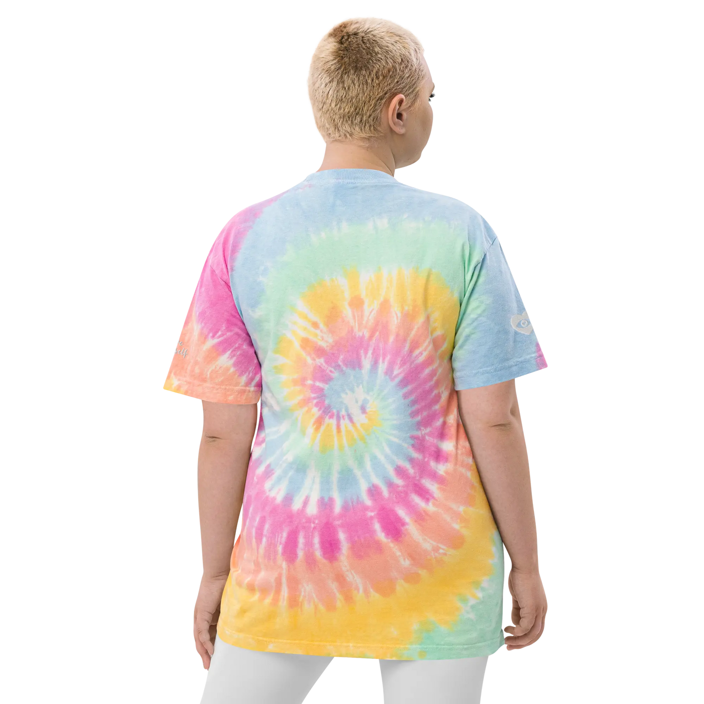 Oversized t-shirt Self Love Oversized tie-dye t-shirt