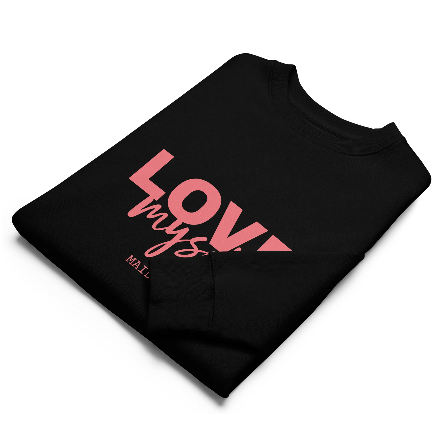 LOVE Myself Unisex eco sweatshirt
