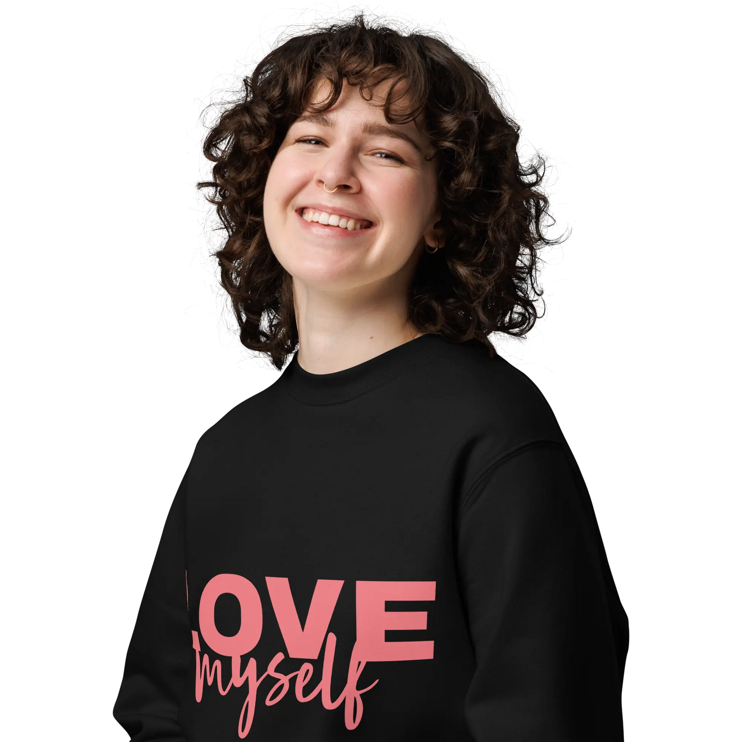 LOVE Myself Unisex eco sweatshirt