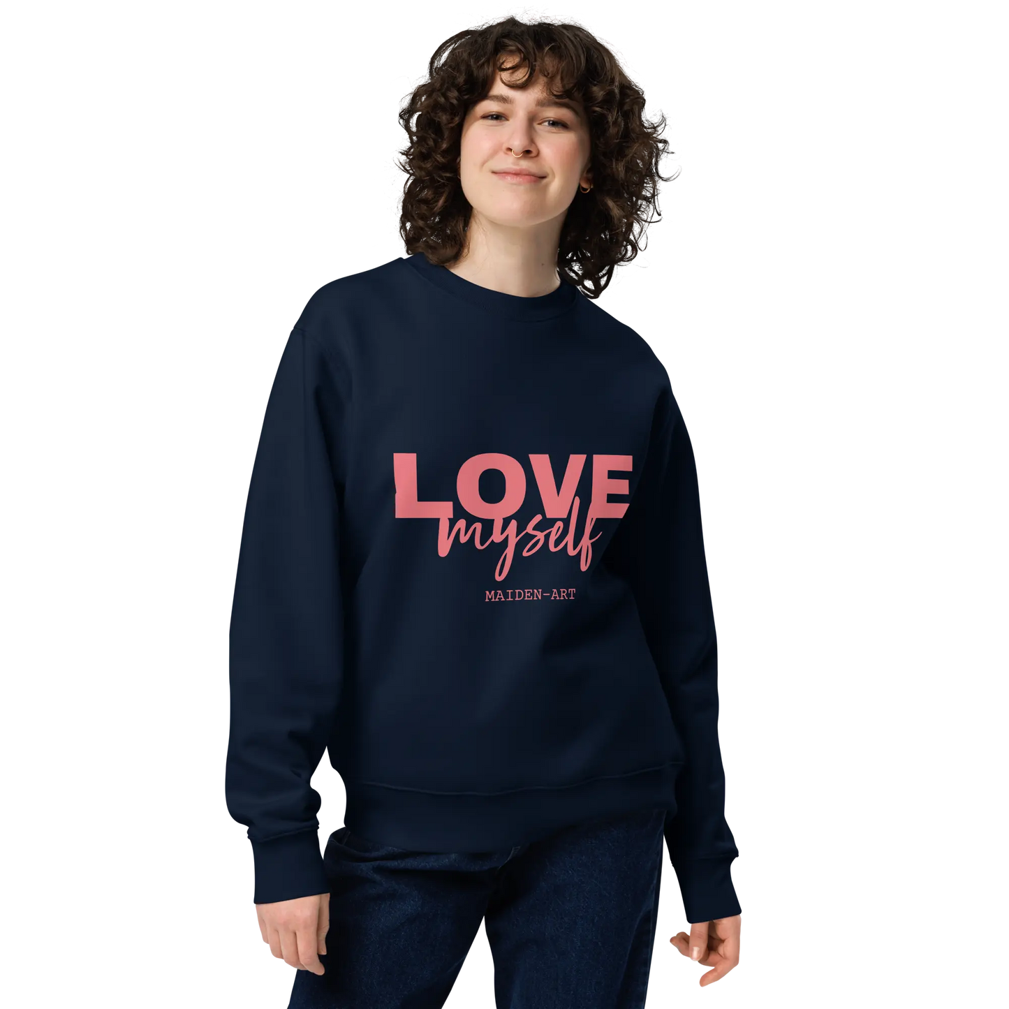 LOVE Myself Unisex eco sweatshirt